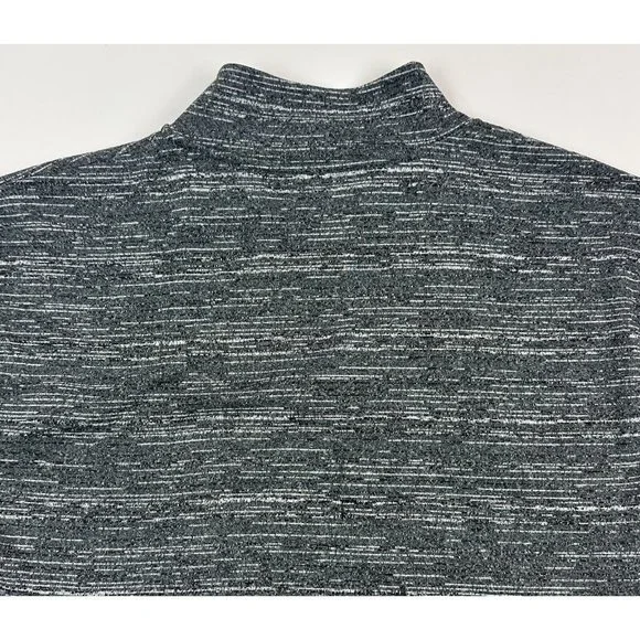 Detroit Tigers MLB Majestic 2XL XXL 1/4 Zip Pullover Jacket Shirt Heather Gray - Picture 11 of 11